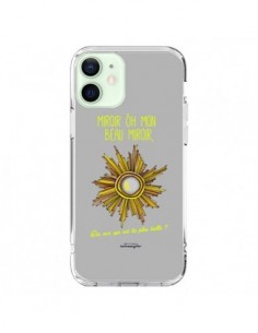 Coque iPhone 12 Mini Miroir Qui est la plus belle -...