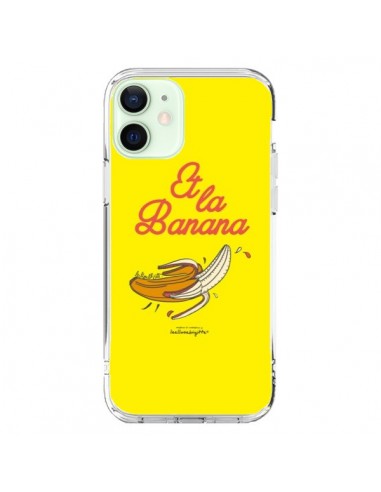 Coque iPhone 12 Mini Et la banana banane - Leellouebrigitte