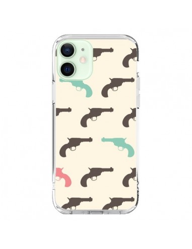 Coque iPhone 12 Mini Gun Pistolet - Leandro Pita