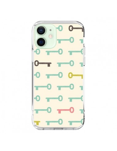 Coque iPhone 12 Mini Clefs Keys - Leandro Pita