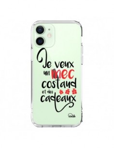 iPhone 12 Mini Case Je veux un mec costaud e des cadeaux...