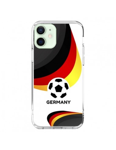 Coque iPhone 12 Mini Equipe Allemagne Football - Madotta