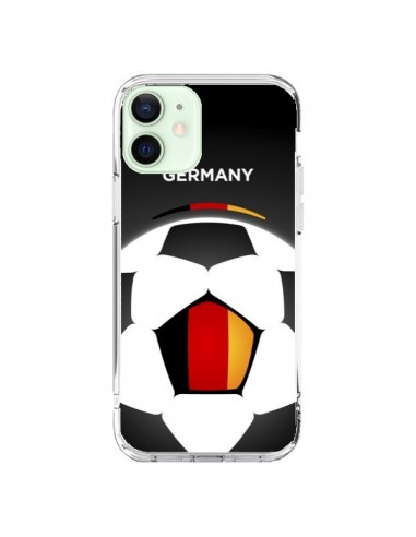 Coque iPhone 12 Mini Allemagne Ballon Football - Madotta
