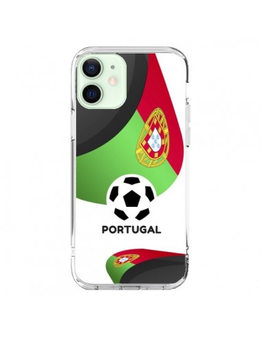 Coque iPhone 12 Mini Equipe Portugal Football - Madotta