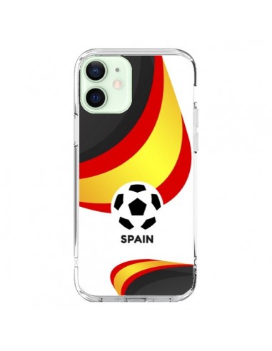 Coque iPhone 12 Mini Equipe Espagne Football - Madotta