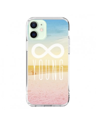 Coque iPhone 12 Mini Forever Young Plage - Mary Nesrala