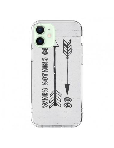 Coque iPhone 12 Mini When nothing goes right - Mary Nesrala
