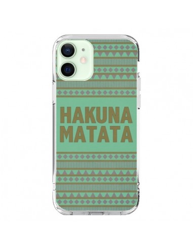 Coque iPhone 12 Mini Hakuna Matata Roi Lion - Mary Nesrala