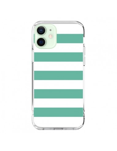 iPhone 12 Mini Case Bande Green Mint - Mary Nesrala