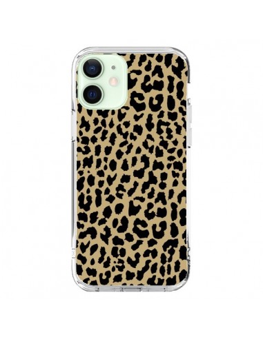 Coque iPhone 12 Mini Leopard Classic Neon - Mary Nesrala