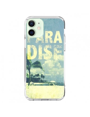 Coque iPhone 12 Mini Paradise Summer Ete Plage - Mary Nesrala