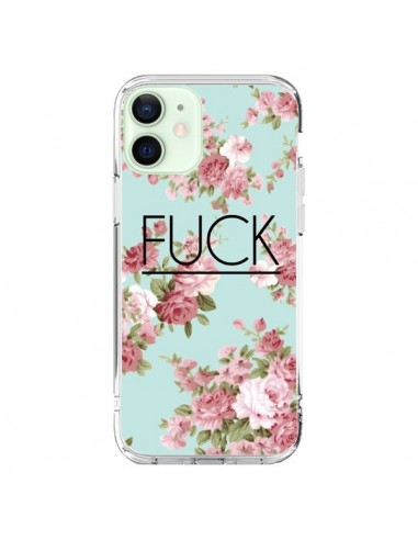 Coque iPhone 12 Mini Fuck Fleurs - Maryline Cazenave