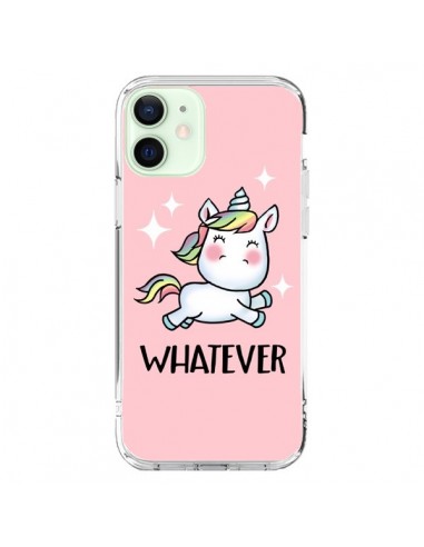 Cover iPhone 12 Mini Unicorno Whatever - Maryline Cazenave