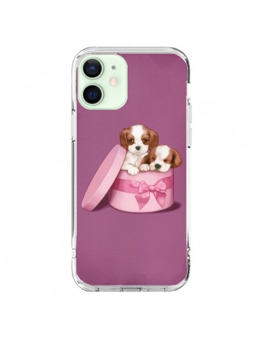 Cover iPhone 12 Mini Cane Boite Noeud - Maryline Cazenave