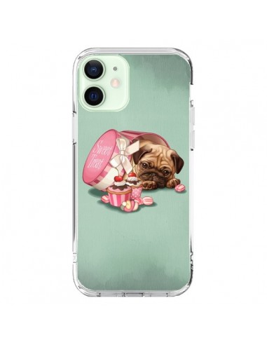 Coque iPhone 12 Mini Chien Dog Cupcakes Gateau Bonbon Boite - Maryline Cazenave