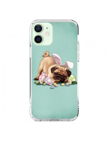 Cover iPhone 12 Mini Cane Coniglio Pasquale  - Maryline Cazenave