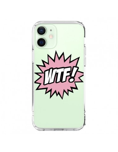 Cover iPhone 12 Mini WTF What The Fuck Trasparente - Maryline Cazenave