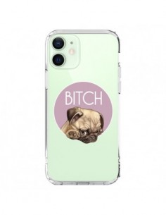 Cover iPhone 12 Mini Bulldog Bitch Trasparente - Maryline...