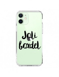 Cover iPhone 12 Mini Joli Bordel Trasparente - Maryline...