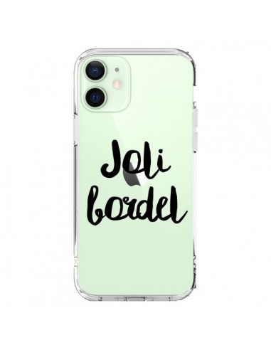 iPhone 12 Mini Case Joli Bordel Clear - Maryline Cazenave