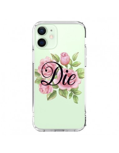 Coque iPhone 12 Mini Die Fleurs Transparente - Maryline Cazenave
