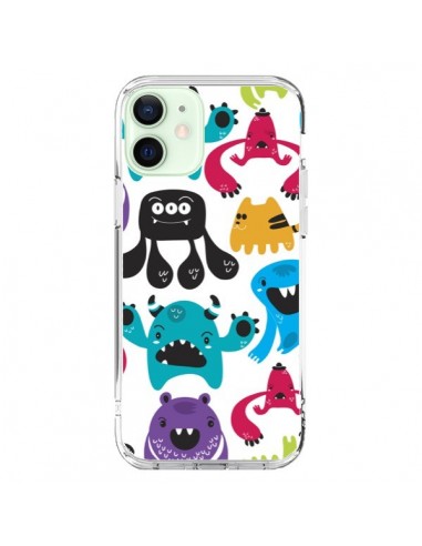 Coque iPhone 12 Mini Monstres - Maria Jose Da Luz