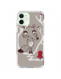 Coque iPhone 12 Mini Le Petit Chaperon Rouge Loup - Maria...
