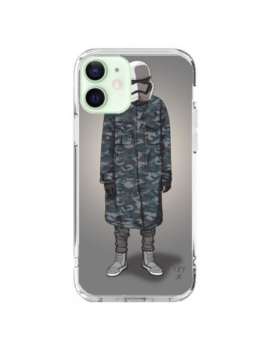 Coque iPhone 12 Mini White Trooper Soldat Yeezy - Mikadololo