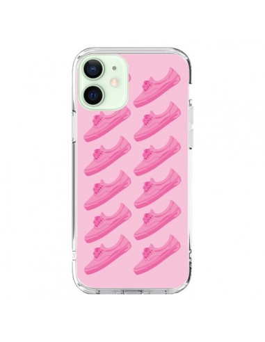 Coque iPhone 12 Mini Pink Rose Vans Chaussures - Mikadololo