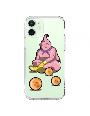 Coque iPhone 12 Mini Buu Dragon Ball Z Transparente - Mikadololo