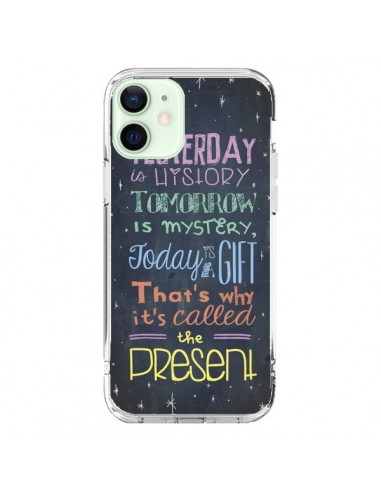 Cover iPhone 12 Mini Today is a gift Regalo - Maximilian San