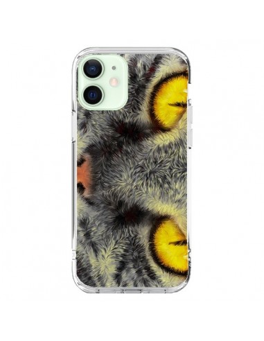 Coque iPhone 12 Mini Chat Gato Loco - Maximilian San