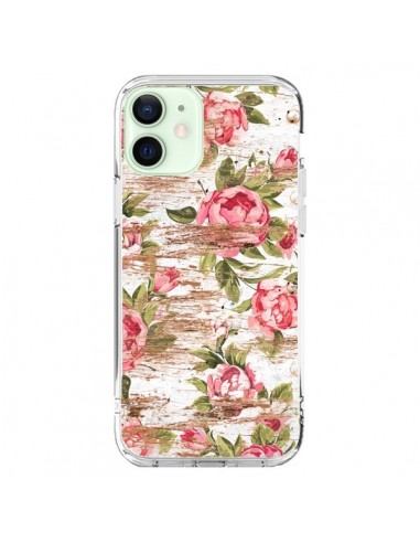 Coque iPhone 12 Mini Eco Love Pattern Bois Fleur - Maximilian San