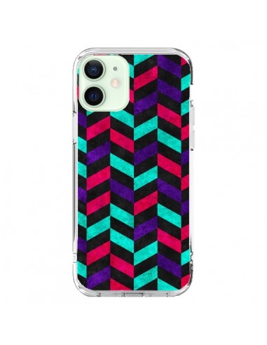 Coque iPhone 12 Mini Azteque Geometric Mundo - Maximilian San