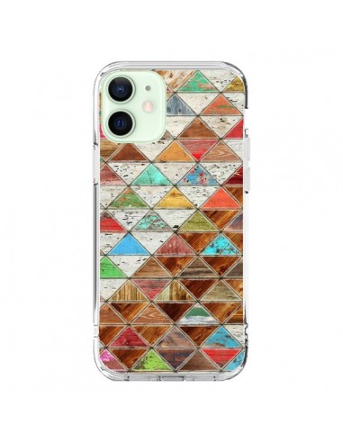 Coque iPhone 12 Mini Love Pattern Triangle - Maximilian San