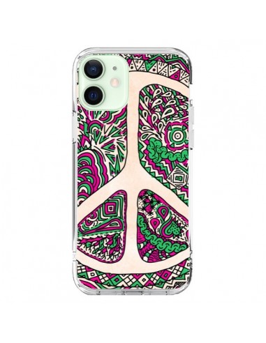 Cover iPhone 12 Mini Peace and Amore Azteco Vaniglia - Maximilian San