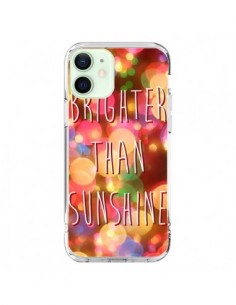 Cover iPhone 12 Mini Brighter Than Sunshine Paillettes -...