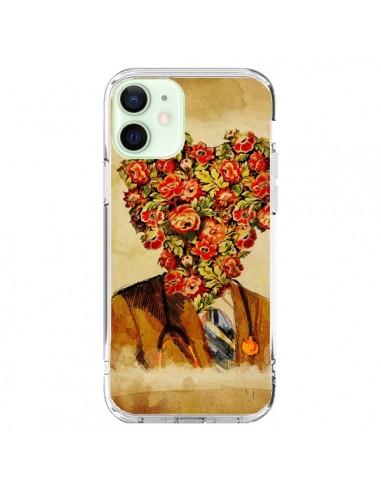 Coque iPhone 12 Mini Docteur Love Fleurs - Maximilian San