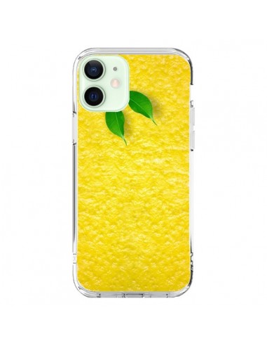 Coque iPhone 12 Mini Citron Lemon - Maximilian San