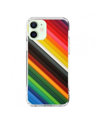 Coque iPhone 12 Mini Arc en Ciel Rainbow - Maximilian San