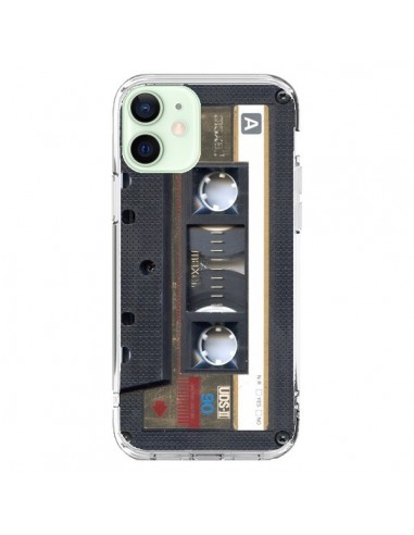 Cover iPhone 12 Mini Cassette Oro K7 - Maximilian San
