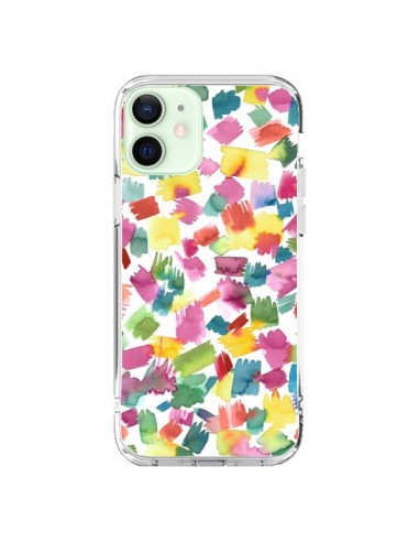 Coque iPhone 12 Mini Abstract Spring Colorful - Ninola Design