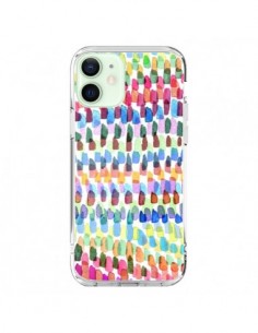 iPhone 12 Mini Case Artsy Strokes Stripes Colorate -...