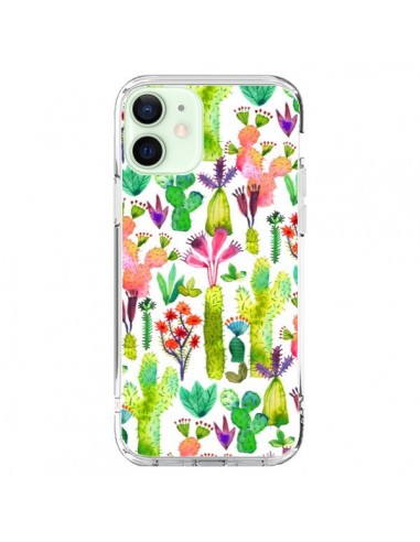 Coque iPhone 12 Mini Cacti Garden - Ninola Design
