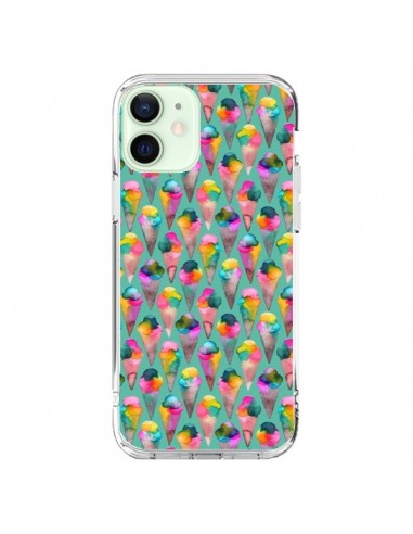 Coque iPhone 12 Mini Cute Ice Creams - Ninola Design