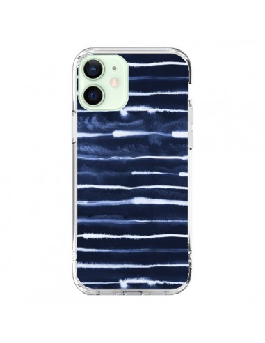 iPhone 12 Mini Case Electric Lines Azzurro - Ninola Design