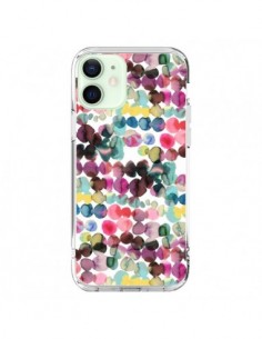 Cover iPhone 12 Mini Gradient Tropical Color Linee -...