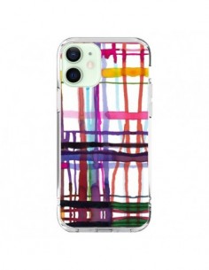 Cover iPhone 12 Mini Little Textured Dots Rosa - Ninola...