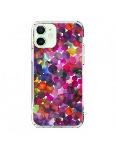 Coque iPhone 12 Mini Moody Geometry Rustic Brown - Ninola...