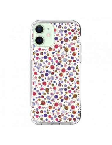 Coque iPhone 12 Mini Peonies Pink - Ninola Design